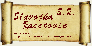 Slavojka Račetović vizit kartica